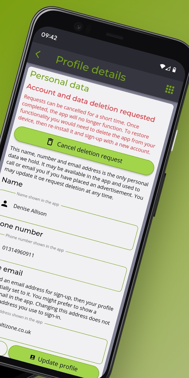 App Deletion screenshot 2