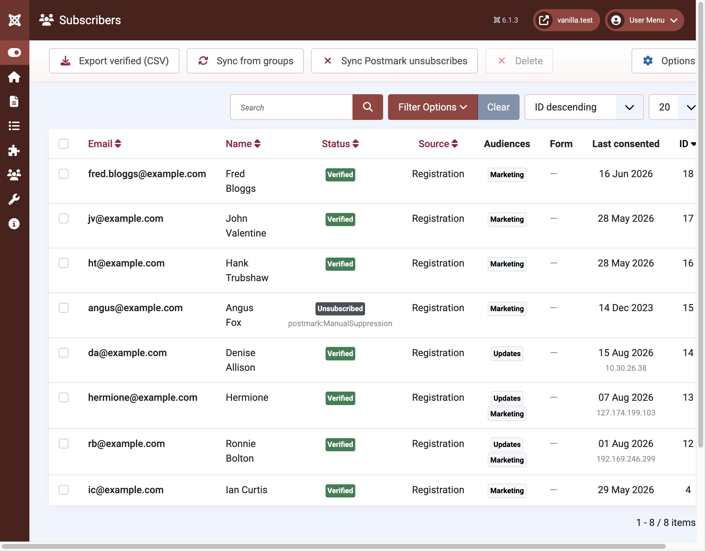 Verified Forms