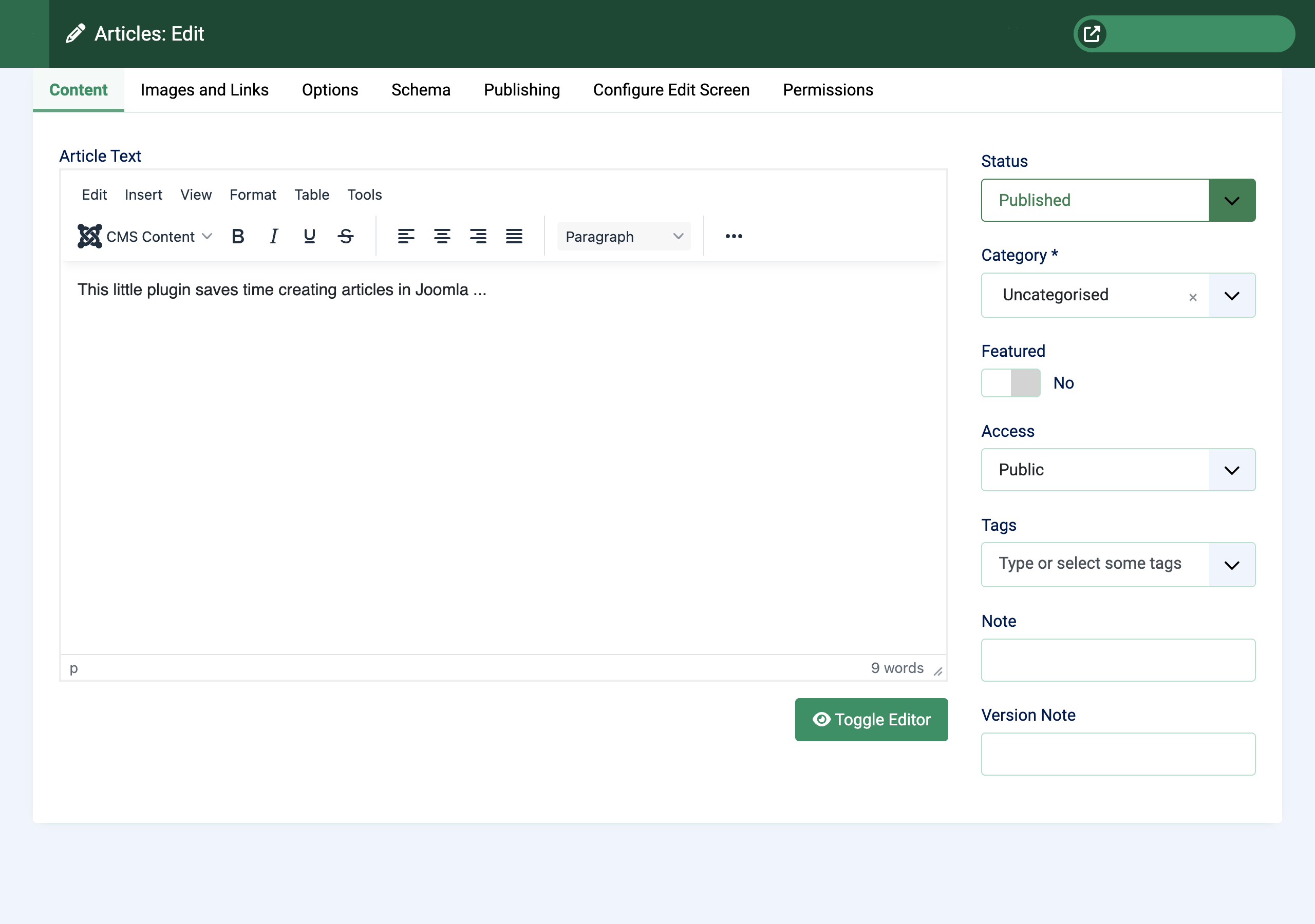 Automatic Meta Description